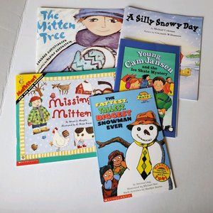 Books - Winter & Mittens Theme - 5 Books